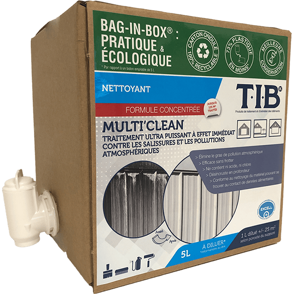 Produits de traitement et renovation de batiment - SarlTIB - MULTICLEAN